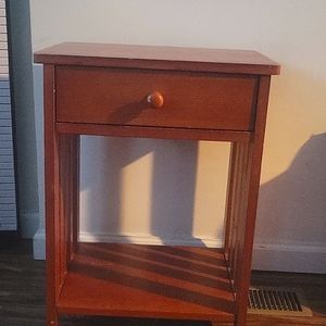 Wooden Nightstand